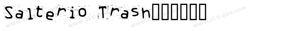Salterio Trash字体转换
